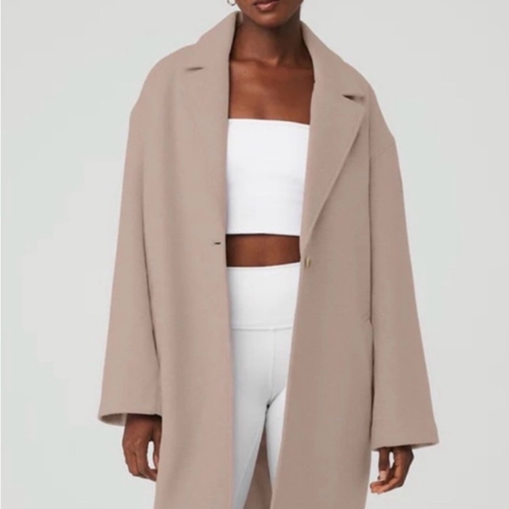 ALO Yoga Tan Blazer Coat
